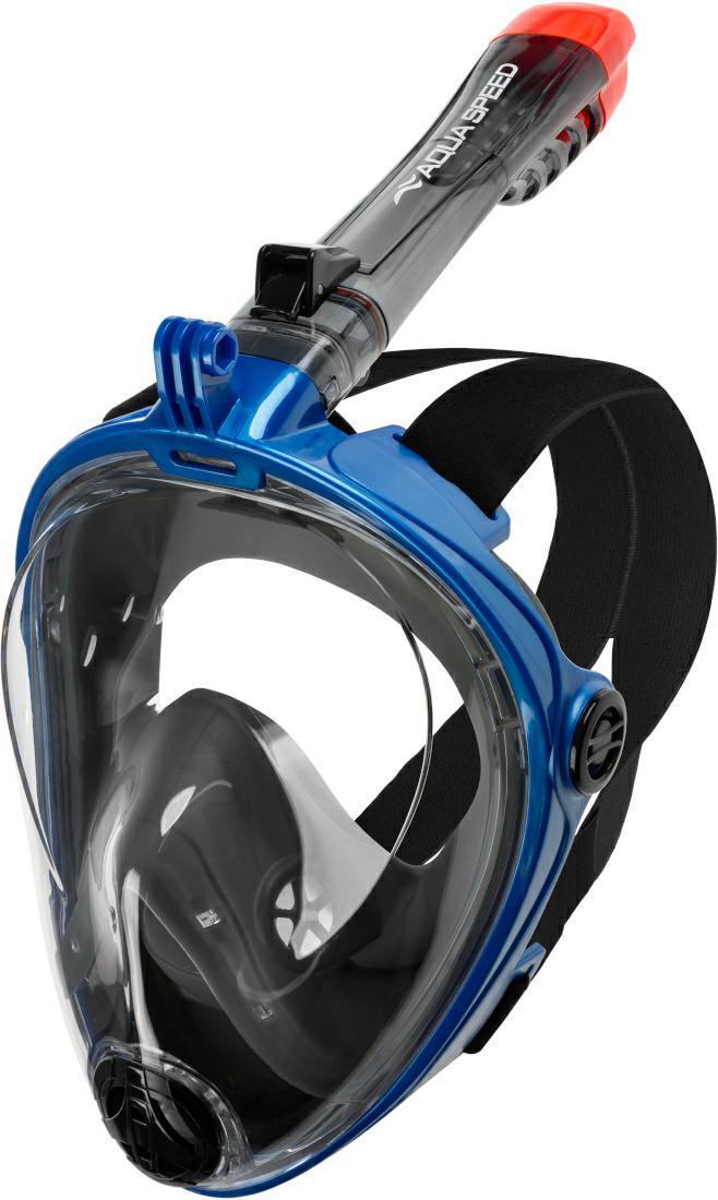 Повнолицьова маска Aqua Speed SPECTRA 2.0 9909 чорний, синій Уні S/M Повнолицьова маска Aqua Speed SPECTRA 2.0 9909 чорний, синій Уні S/M