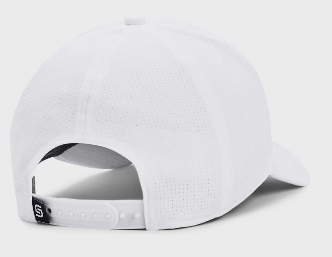 Кепка Under Armour Jordan Spieth Tour Adj Hat білий Чол OSFM Кепка Under Armour Jordan Spieth Tour Adj Hat білий Чол OSFM