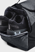 Сумка Under Armour Undeniable 5.0 Duffle SM 40L серая 55х25,5х27 см (1369222-012). Изображение №5 Сумка Under Armour Undeniable 5.0 Duffle SM 40L серая 55х25,5х27 см (1369222-012). Изображение №5