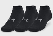 Носки Under Armour Essential Low Cut 3pk черный Уни SM. Изображение №3