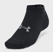 Носки Under Armour Essential Low Cut 3pk черный Уни XL. Изображение №3