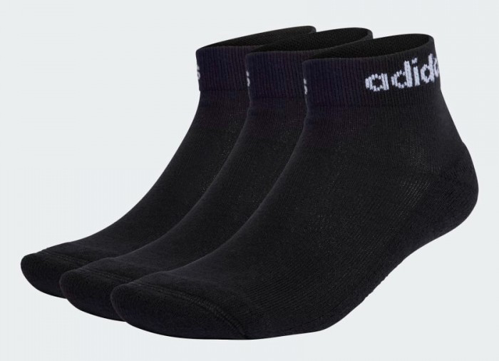 Шкарпетки Adidas C LIN ANKLE 3P чорний Уні M (40 - 42) Шкарпетки Adidas C LIN ANKLE 3P чорний Уні M (40 - 42)