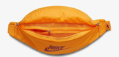 Сумка на пояс Nike NK HERITAGE WAISTPACK - FA21 2L оранжевый Уни 41х10х15см. Изображение №5