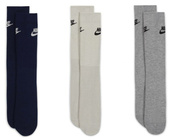 Шкарпетки Nike U NK NSW EVERYDAY ESSENTIAL CR синій, білий, сірий Уні 38-42. Зображення №2 Шкарпетки Nike U NK NSW EVERYDAY ESSENTIAL CR синій, білий, сірий Уні 38-42. Зображення №2