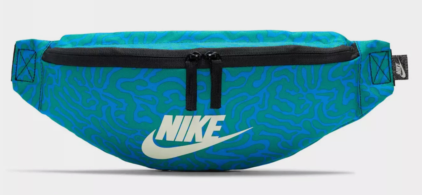 Сумка на пояс Nike NK HRITG WSTPCK- HMN CRFT 3L синий Уни 41х10х15 см Сумка на пояс Nike NK HRITG WSTPCK- HMN CRFT 3L синий Уни 41х10х15 см