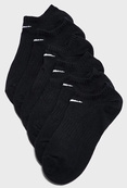 Носки Nike U NK EVERYDAY LTWT NS 6PR 132 черный Уни 46-50. Изображение №4