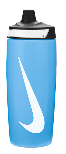 Бутылка Nike REFUEL BOTTLE 18 OZ голубой, черный, белый Уни 532 мл Бутылка Nike REFUEL BOTTLE 18 OZ голубой, черный, белый Уни 532 мл