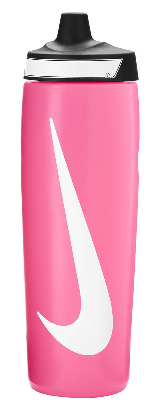 Пляшка Nike REFUEL BOTTLE 24 OZ рожевий, чорний, білий Уні 709 мл Пляшка Nike REFUEL BOTTLE 24 OZ рожевий, чорний, білий Уні 709 мл