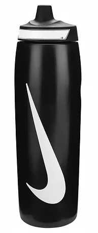 Пляшка Nike REFUEL BOTTLE 32 OZ чорний, білий Уні 946 мл Пляшка Nike REFUEL BOTTLE 32 OZ чорний, білий Уні 946 мл