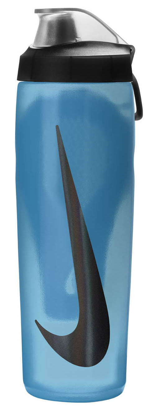 Бутылка Nike REFUEL BOTTLE LOCKING LID 24 OZ синий, черный Уни 709 мл Бутылка Nike REFUEL BOTTLE LOCKING LID 24 OZ синий, черный Уни 709 мл