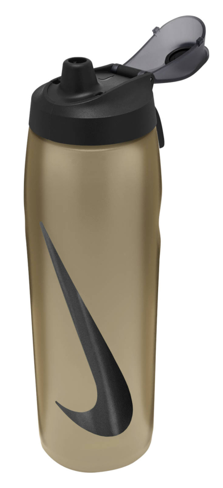 Пляшка Nike REFUEL BOTTLE LOCKING LID 32 OZ золотистий, чорний Уні 946 мл Пляшка Nike REFUEL BOTTLE LOCKING LID 32 OZ золотистий, чорний Уні 946 мл