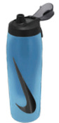Бутылка Nike REFUEL BOTTLE LOCKING LID 32 OZ синий, черный 946 мл. Изображение №4
