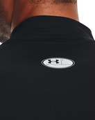Лонгслив Under Armour HG Armour Comp Mock LS черный Муж SM. Изображение №5