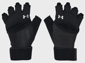 Рукавички для тренінгу Under Armour W's Weightlifting Gloves чорний жіночий XS (1369831-001). Зображення №4 Рукавички для тренінгу Under Armour W's Weightlifting Gloves чорний жіночий XS (1369831-001). Зображення №4