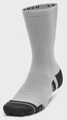 Носки Under Armour Performance Tech 3pk Crew серый LG (1379512-011). Изображение №4