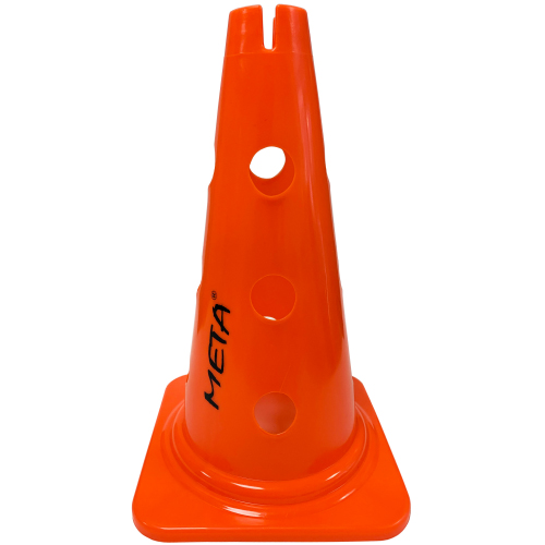 Конус для жердей и колец Meta Training Cone with Holes & Slit оранжевый Уни 30 см Конус для жердей и колец Meta Training Cone with Holes & Slit оранжевый Уни 30 см