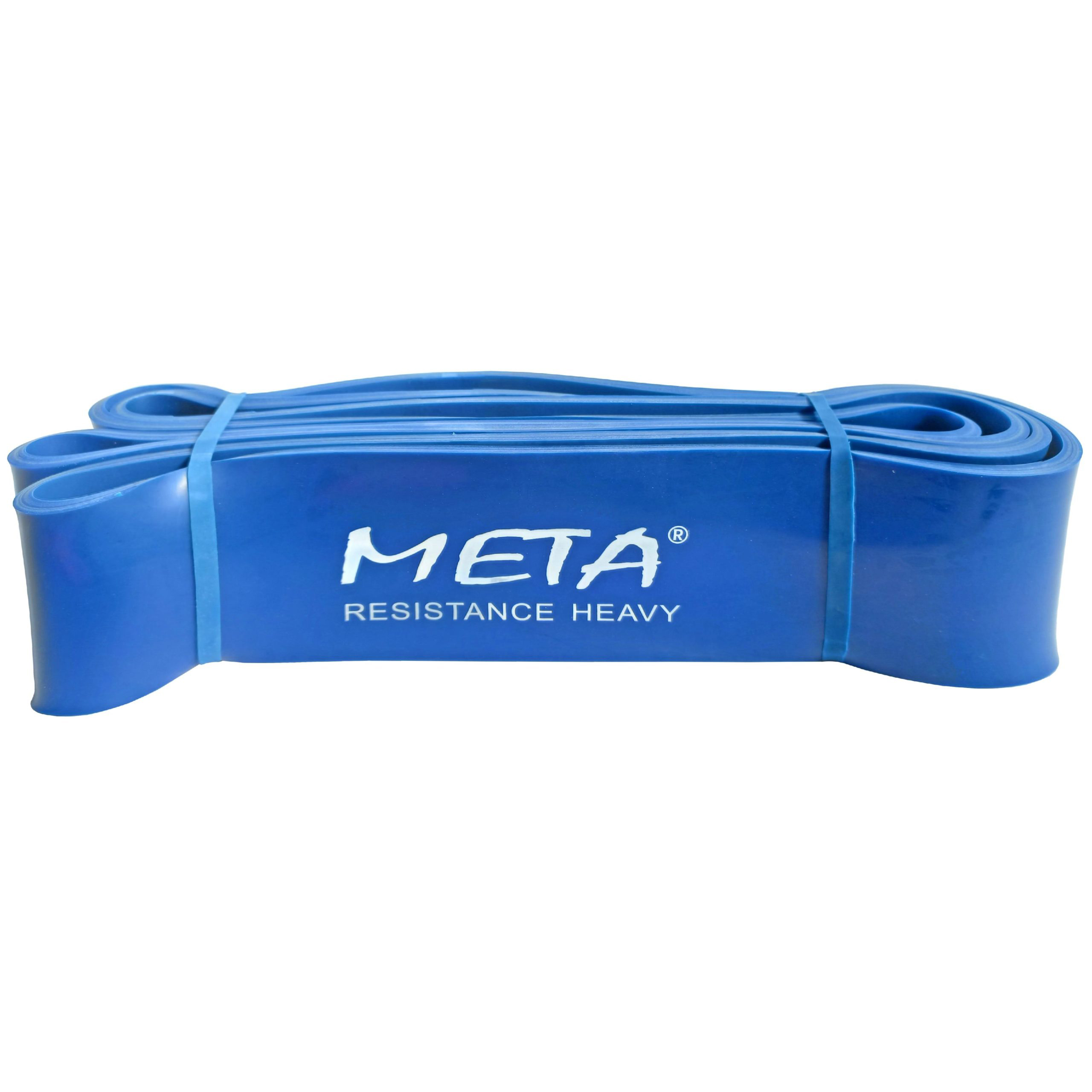 Гумка-петля силова Meta Elastic power band heavy синий Уни 6,4х208 см Гумка-петля силова Meta Elastic power band heavy синий Уни 6,4х208 см