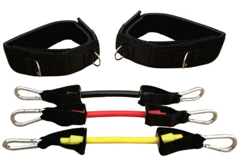 Эспандер латеральный универсальный Meta Stepper Ankle Resistance tube черный, желтый, красный Уни O Эспандер латеральный универсальный Meta Stepper Ankle Resistance tube черный, желтый, красный Уни O