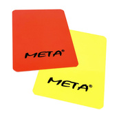 Набір карток рефері Meta Referee card set жовтий, червоний Уні 12х9 см. Зображення №2