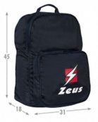 Рюкзак Zeus ZAINO SOFT 25L синій Чол 31х45х18 см. Зображення №9