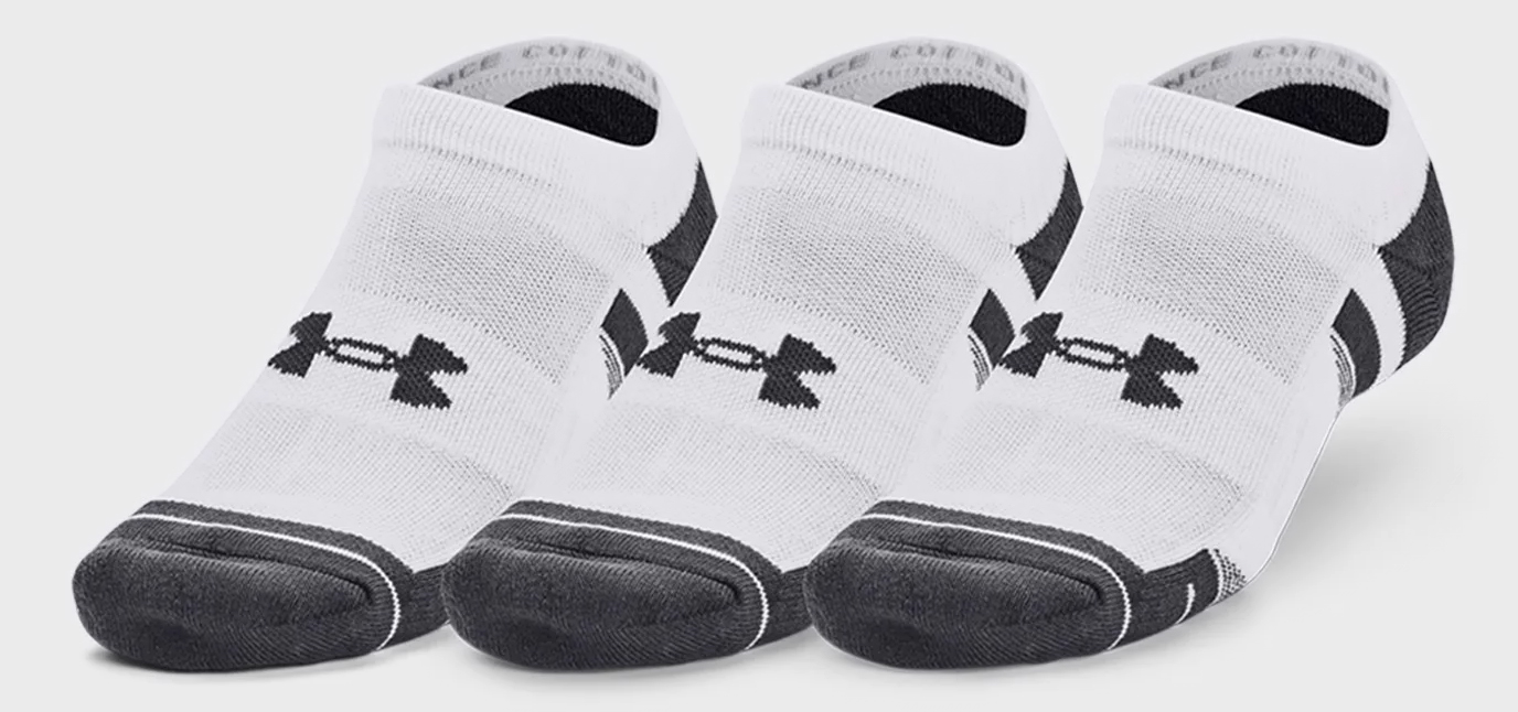Носки Under Armour Performance Cotton 3pk NS белый Уни LG Носки Under Armour Performance Cotton 3pk NS белый Уни LG