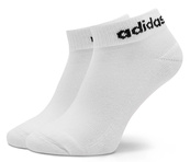 Шкарпетки Adidas C LIN ANKLE 3P білий, чорний, сірий Уні S (37-39). Зображення №2 Шкарпетки Adidas C LIN ANKLE 3P білий, чорний, сірий Уні S (37-39). Зображення №2