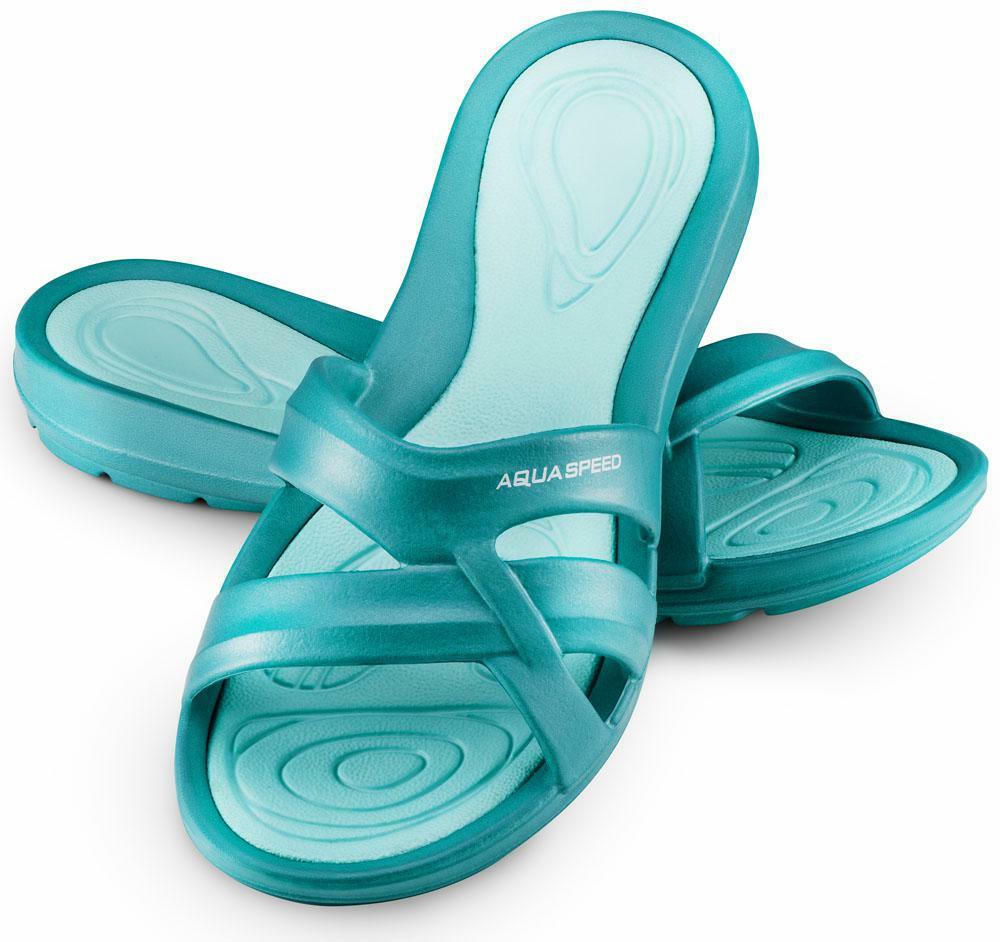 Шлепанцы Aqua Speed PANAMA 7912 бирюзовый Жен 36 Шлепанцы Aqua Speed PANAMA 7912 бирюзовый Жен 36