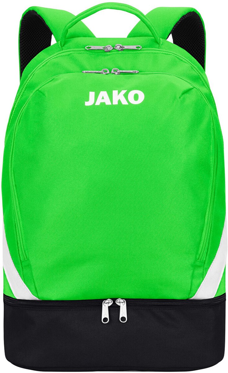 Рюкзак Jako Iconic 32L салатовий, чорний Уні 45х34х23 см Рюкзак Jako Iconic 32L салатовий, чорний Уні 45х34х23 см