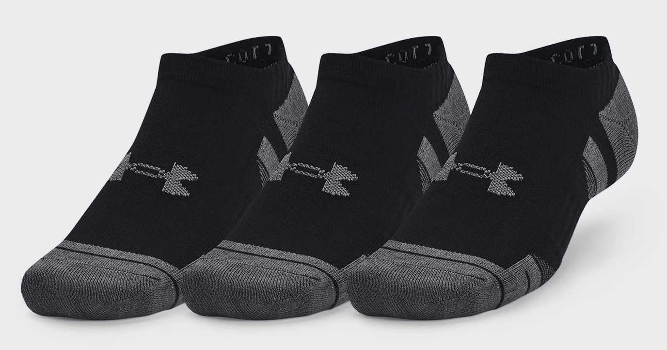 Шкарпетки Under Armour Performance Cotton 3pk NS чорний Уни MD Шкарпетки Under Armour Performance Cotton 3pk NS чорний Уни MD