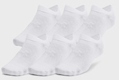 Шкарпетки Under Armour Essential No Show 6pk білий Уни XL. Зображення №5