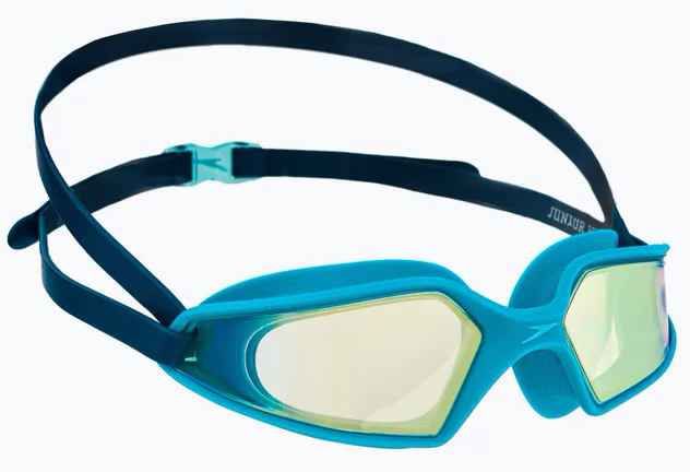Очки для плавания Speedo HYDROPULSE MIRROR GOG JU бирюзовый, черный Дет OSFM Очки для плавания Speedo HYDROPULSE MIRROR GOG JU бирюзовый, черный Дет OSFM
