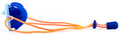 Очки для плавания Speedo KIDS SUNNY G S SHLLS 451 голубой, синий оранжевый Дети OSFM. Изображение №4