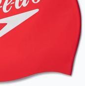 Шапка для плавання Speedo SLOGAN PRT CAP AU червоний, білий Уні OSFM. Зображення №4