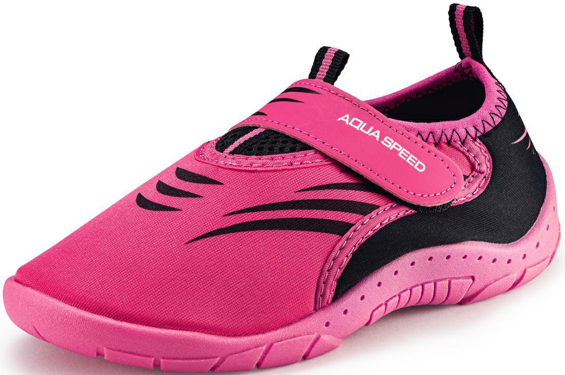Аквашузи Aqua Speed AQUA SHOE MODEL 27F 9372 рожевий, чорний Уні 30 Аквашузи Aqua Speed AQUA SHOE MODEL 27F 9372 рожевий, чорний Уні 30