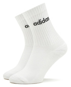 Шкарпетки Adidas C LIN CREW 3P білий, чорний Уні L (43-45). Зображення №2 Шкарпетки Adidas C LIN CREW 3P білий, чорний Уні L (43-45). Зображення №2