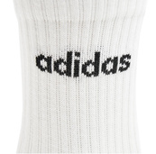 Шкарпетки Adidas C LIN CREW 3P білий, чорний Уні M (40-42). Зображення №4 Шкарпетки Adidas C LIN CREW 3P білий, чорний Уні M (40-42). Зображення №4