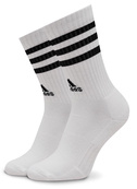 Шкарпетки Adidas 3S C SPW CRW 3P білий, сірий, чорний Уні M (40-42). Зображення №4