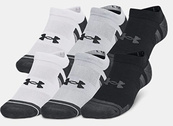 Носки Under Armour Perf Tech 6pk NS белый, черный, серый Уни LG. Изображение №13