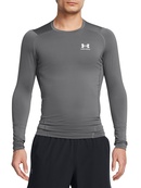 Лонгслів Under Armour HG Armour Comp LS сірий Чол XL. Зображення №3 Лонгслів Under Armour HG Armour Comp LS сірий Чол XL. Зображення №3