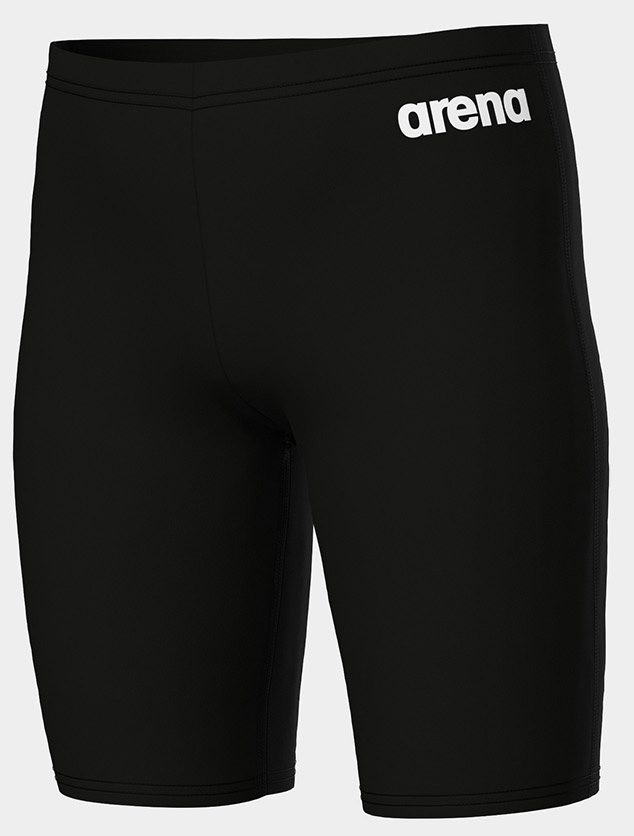 Плавки Arena TEAM SWIM JAMMER SOLID чорний, білий Діт 164 см Плавки Arena TEAM SWIM JAMMER SOLID чорний, білий Діт 164 см