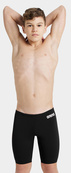Плавки Arena TEAM SWIM JAMMER SOLID черный, белый детский 152 см (004772-550). Изображение №5