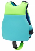 Жилет для плавання Aqua Speed Safe Splash 61122 бірюзовий, салатовий, синій Діт 15-19 кг. Зображення №2