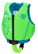 Жилет для плавания Aqua Speed Swim Star 61131 бирюзовый, салатовый Дет 15-19 кг. Изображение №3