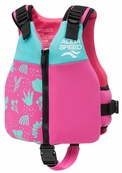 Жилет для плавання Aqua Speed Safe Splash 61125 бірюзовий, рожевий Діт 19-30 кг. Изображение №3