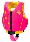 Жилет для плавания Aqua Speed Swim Star 61132 малиновый, желтый Дет 19-30 кг. Изображение №3
