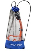 Набір маска і трубка Aqua Speed ALIZE FS + SAMOS 61090 помаранчевий Уні OSFM. Зображення №10