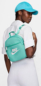 Рюкзак Nike W NSW FUTURA 365 MINI BKPK 6L бірюзовий Жін 25x20x10 см. Зображення №5 Рюкзак Nike W NSW FUTURA 365 MINI BKPK 6L бірюзовий Жін 25x20x10 см. Зображення №5