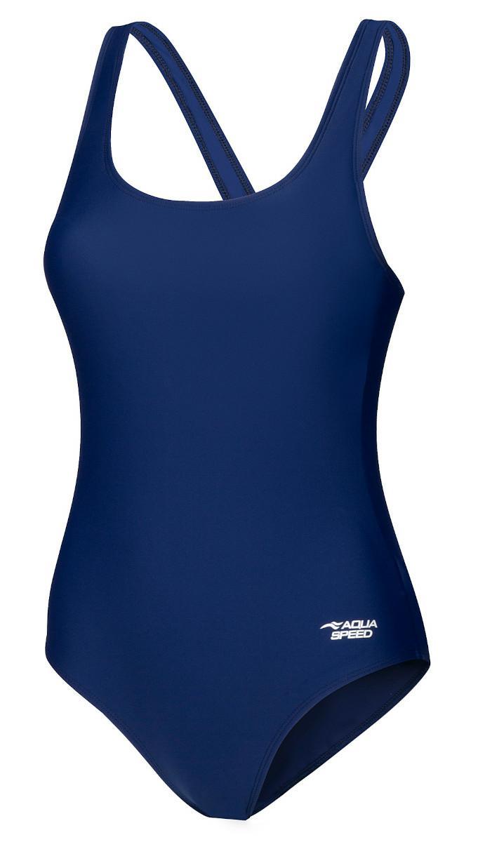 Купальник закритий для жінок Aqua Speed TINA 61400 синій Жін 42 Купальник закритий для жінок Aqua Speed TINA 61400 синій Жін 42