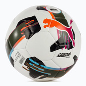 М'яч футбольний Puma Orbita 4 HYB (FIFA Basic) білий, чорний, болотний Уні 5. Зображення №2 М'яч футбольний Puma Orbita 4 HYB (FIFA Basic) білий, чорний, болотний Уні 5. Зображення №2