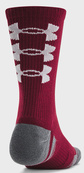 Носки Under Armour Perf Tech Nov 3pk Crew черный, бордовый, оранжевый XL (1379515-625). Изображение №3 Носки Under Armour Perf Tech Nov 3pk Crew черный, бордовый, оранжевый XL (1379515-625). Изображение №3